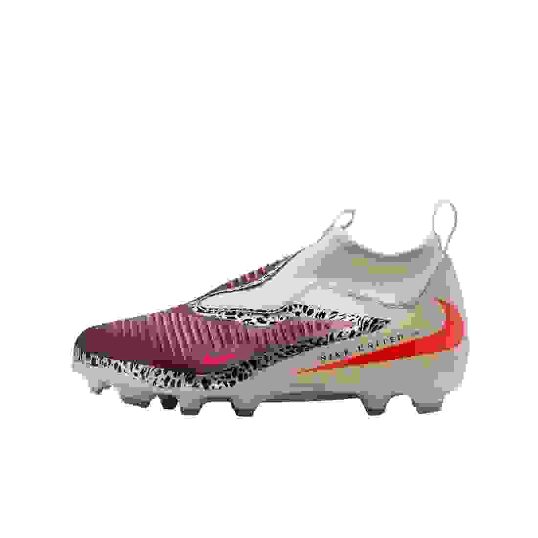 Nike United Jr. Phantom 6 Academy FG Preschool Kids' "Burgundy Crush/Fossil/Red" Soccer Cleat